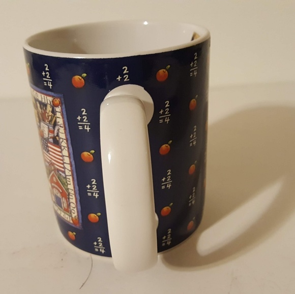 Vintage Lang &Wise 1996 School Bus Teacher coffee mug - Picture 4 of 7